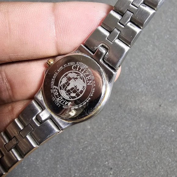 Citizen Ecodrive E010-K15711 Ladies Watch Date Just Not Working For Parts/Repair - Picture 9 of 9